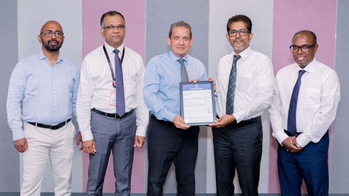 DFCC Bank Achieves ISO 22301:2019 Certification