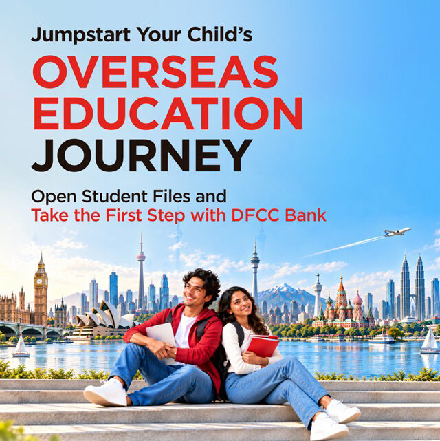 DFCC Bank Launches Student File Combining Overseas Tuition Payments, Education Finance and Travel Benefits