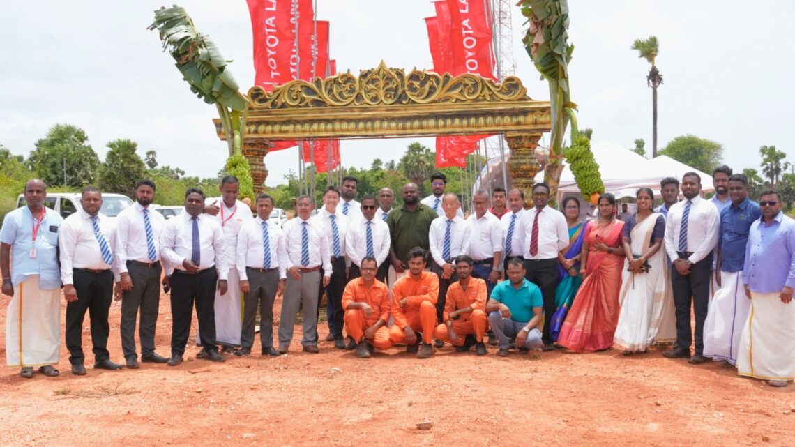 Toyota Lanka building a stronger future to elevate mobility in the North.