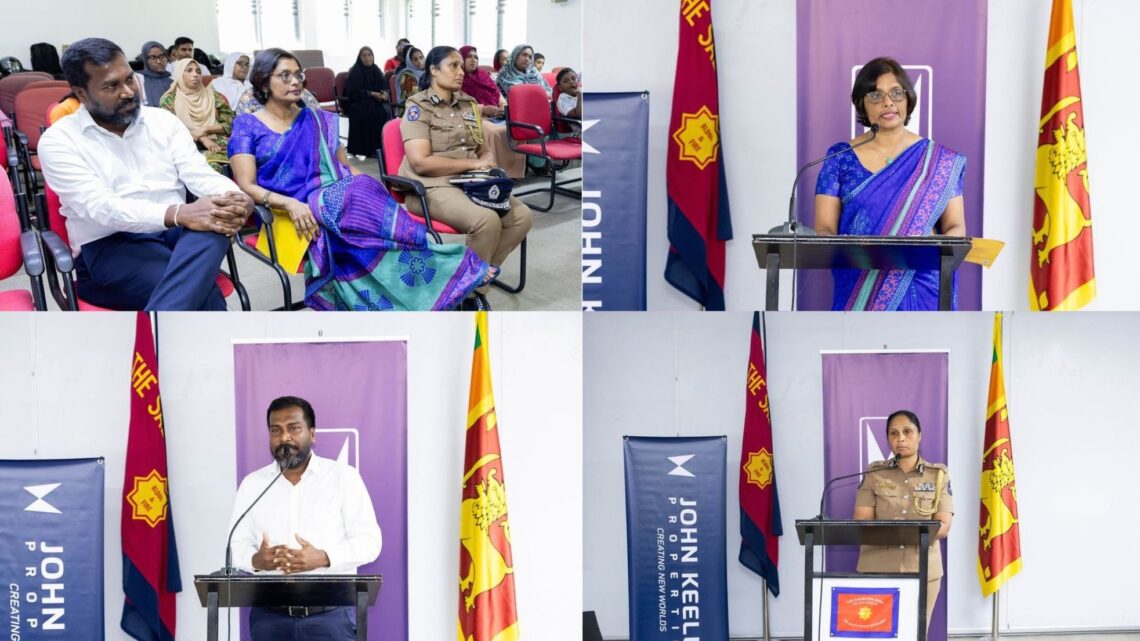தேசிய சிறுவர் தினத்தை முன்னிட்டு ஜோன் கீல்ஸ் அறக்கட்டளை மற்றும் ஜோன் கீல்ஸ் புரொப்பர்டீஸ் ஆகியன இணைந்து கொழும்பு 2 பகுதியில் பெற்றோர் விழிப்புணர்வு செயற்பாட்டை முன்னெடுப்பு